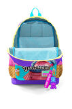 Coral High Kids Lila Turkuaz Dondurma ve Anime Desenli Dört Bölmeli Okul Sırt Çantası 23773