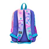 Coral High Kids Lavanta Pembe Flamingo Desenli Dört Bölmeli USBli Okul Sırt Çantası 23805