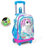 Coral High Büyük Boy Çekçekli Sırt Çantası Unicorn Desen 23911