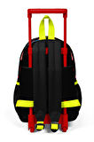 Coral High Kıds Siyah Fosforlu Sarı Çekcek Anaokul Çantası 24021