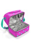 Coral High Kids Neon Pembe Su Yeşili Kalpj Desenli Thermo İki Katlı Beslenme Çantası 37212