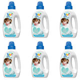 Uni Baby Aktif Sıvı Çamaşır Deterjanı 1500 ml x 6 Adet