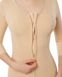 VARİTEKS 226 Fermuarlı Kollu Külot Tipi Liposuction Korse