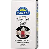 Karali Bergamot Tomurcuk Organik Dökme Siyah Çay 1000 gr 