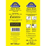Karali Premium Organik Dökme Siyah Çay 3x1000 gr 