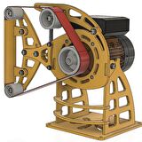 Kayışlı Şerit Bant Zımpara 