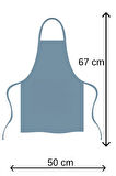 Kitchen Style Mutfak Önlüğü – Çatal Kaşık Desenli, Sıvı Geçirmez Şık Tasarım