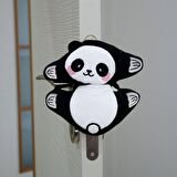 Sevi Bebe Sevimli Kapı Durdurucu Siyah Panda