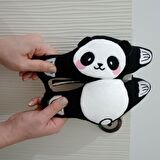 Sevi Bebe Sevimli Kapı Durdurucu Siyah Panda