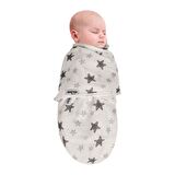 Sevi Bebe Organik Müslin Bebe Kundağı ART-306 Üçgen Desen