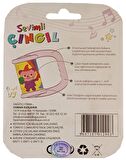 Sevimli Çıngıl Bebek Diş Kaşıyıcı Çıngırak Pembe Renk