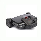 Arnica Ayvalık 3000 Çift Taraflı Çıkartılabilir Plaka Granit 1750 W 6 Dilim Tost Makinesi