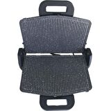 Arnica Ayvalık Granit Çift Taraflı Çıkartılabilir Plaka Granit 1750 W 6 Dilim Tost Makinesi