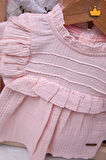 Babyhola Kız Bebek Çocuk Müslin Fırfırlı Şortlu Elbise 22411
