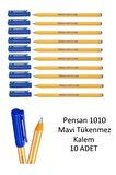 1010 Mavi Tükenmez Kalem Ofispen 10 adet