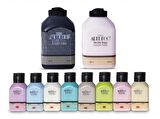 Artdeco Akrilik Boya 8x75ml Pastel Smoky + BEYAZ + SİYAH 500ml 10 Renk Set