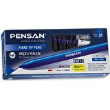 Pensan Keçeli Kalem Ofis Tipi 3003 Mavi 10'lu