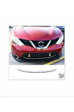Nissan Qashqai Krom Alt Ön Panjur 2014-2017 P. Çelik