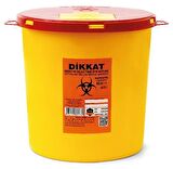 Çelikpençe-5 Adet Kesici ve Delici Tıbbi Enfekte Atık Kutusu 5 Lt.