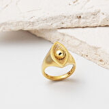 Meridyen Kadın Altın Yüzük 14 Ayar