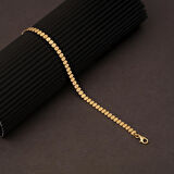 Spor İnce Bileklik 14 Ayar Altın