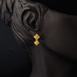 Papatya Sarmaşık 22 Ayar Altın Takı Seti