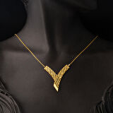 Ve 22 Ayar Altın Mini Takı Seti