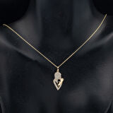 Bebek Anne Kolyesi Altın 14 Ayar