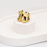 Yassı Tasarım 14 Ayar Altın Yüzük