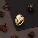 Düğüm Taşsız 14 Ayar Altın Yüzük