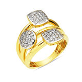 14 Ayar Altın Kadın Yüzük