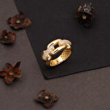 Zincir Model 14 Ayar Altın Yüzük