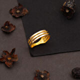 Ajda Altın Yüzük 3 Sıra 14 Ayar