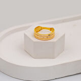 Ajda Altın Yüzük 3 Sıra 14 Ayar