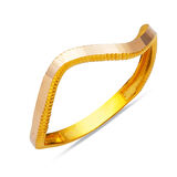 14 Ayar Altın Zikzak Ajda Yüzük