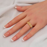 Işıltı Kemeri Altın Yüzük