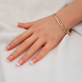 Figaro 14 Ayar Altın Spor Gurmet Bileklik