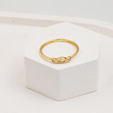 Markiz 14 Ayar Altın Sade Yüzük