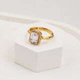 Baget Tektaş 14 Ayar Altın Yüzük