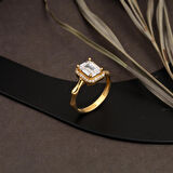 Baget Tektaş 14 Ayar Altın Yüzük