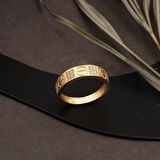 Versage Vidalı 14 Ayar Altın Yüzük