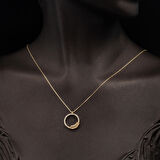 Başak 14 Ayar Altın Kolye