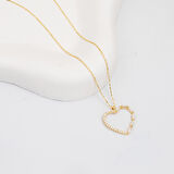 Kalp Altın Kolye 14 Ayar