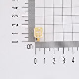 Klipsli Altın Baget Küpe