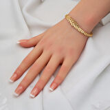 Başak Kalemli 14 Ayar Altın Düğün Seti