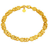 Başak Çiçeği 14 Ayar Altın Bileklik