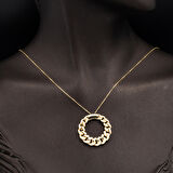 Gurmet 14 Ayar Altın Üçlü Takı Seti