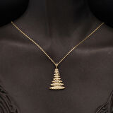 Yaşam Piramidi 14 Ayar Altın Üçlü Set