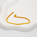 Parıltılı Ajda Bileklik 14 Ayar Altın