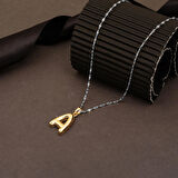 Balon A Harfi 14 Ayar Altın Kolye Ucu